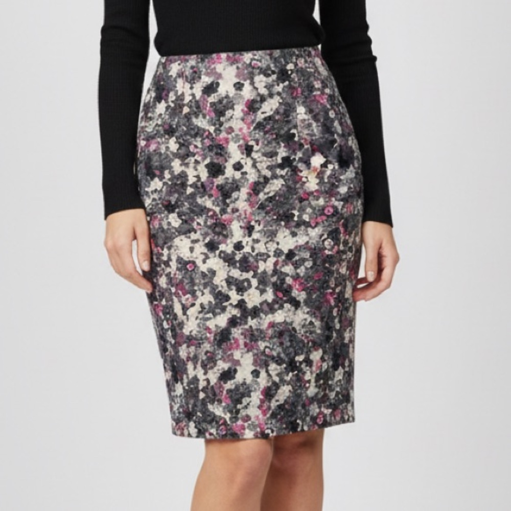 Talbots  Floral Skirt size 8